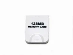 GCゲームキューブ8倍128MBメモリーカード2043ブロック新品白Wii対応