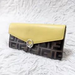正規品 FENDI ズッカ柄 エンボス 長財布 ブラック リカラー - メルカリ