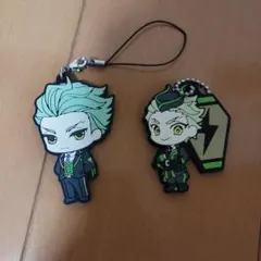 ツイステ　セベク・ジグボルト　ラバーキーホルダー　2個セット