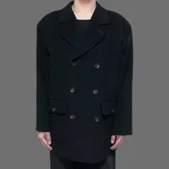 Cashmere blend oversized jacket