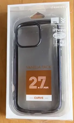 ラスタバナナ iPhone 14 Pro Max ケース クリア ブラックのサムネイル