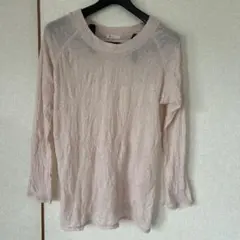 suria M ピンク 長袖シャツ ヨガ　ピラティス