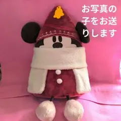 新品タグ付き　リルリンリン　ブランケット　ぬいぐるみ　ディズニークリスマス