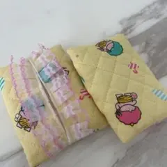 サンリオ　ドロピカドン　ポケットティッシュケース 2個セットのサムネイル