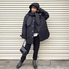 定価49,500円 SOLOV キルティング　コート　eiko tanaka