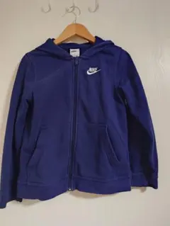 Nike ネイビー フルジップパーカー