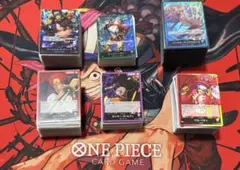 【引退品】ワンピースカード デッキまとめ売り