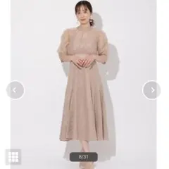 willselection　バックリボンシアーブラウス×マーメイドワンピース