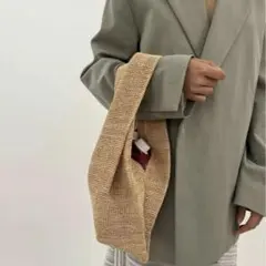 seya. セヤ RAFFIA ラフィア かごバッグ　ベージュ RAFFIA BAG ラフィアトートバッグ | seya. (Women