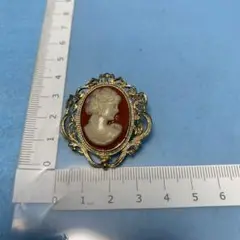 パフェ　希少品　一点もの　APA カメオブローチ　おしゃれ　レディース パフェ 希少品 一点もの APA カメオブローチ おしゃれ