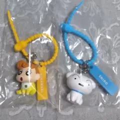 【匿名配送】クレヨンしんちゃん カラフルマルチチャーム２個セット