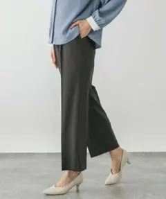 GLOBAL WORK リラックススマートストレートパンツ