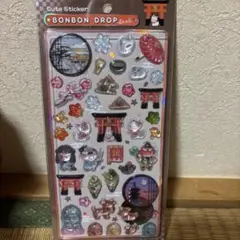 ボンボンドロップシール　オリジナル　古都巡り　和柄　【国内正規品】