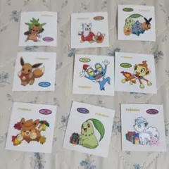 ポケモンパンシール 9枚セット