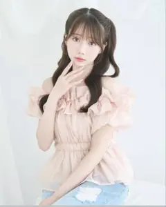 Rosemuse shoulder frills blouse ホワイト - メルカリ