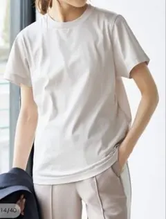 スピックアンドスパン Spick and Span ファインコットンTシャツのサムネイル