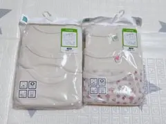 新品未使用 半袖肌着 95サイズ 6枚セット オーガニックコットン 年中肌着