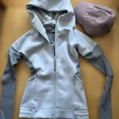 値下げadidas Stella McCartney XS グレー パーカー帽子