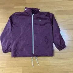 FRED PERRY バーガンディ ナイロンジャケット Mのサムネイル