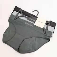 カルバンクライン 下着 ショーツ M ビキニ 3枚セット 緑 ミントブルー 黒