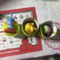 ポケモン チョコエッグ 旅立ちの3匹 ナエトル ミズゴロウ ピカチュウ