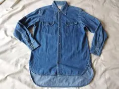 Levi's ショートホーンデニムウエスタンシャツLVC