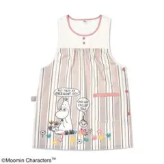 ムーミン　エプロン　保育士　グレージュ　リトルミイのサムネイル