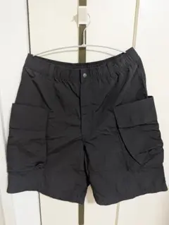【美品】ユニクロパラシュートカーゴショーツ　Mサイズ　ブラック