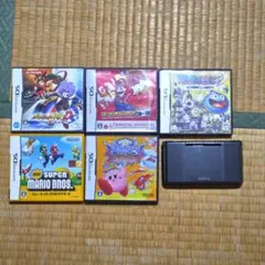 ニンテンドーDS 初代 本体＋ソフト5本セット 動作確認済 タッチペン有