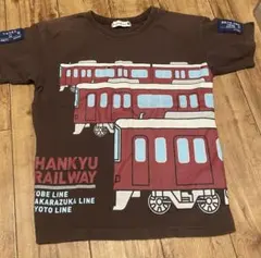 branshes 阪急電車 コラボ Tシャツ 120のサムネイル