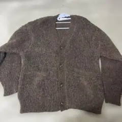 FREAK'S STORE ボタン付きカーディガン ブラウン