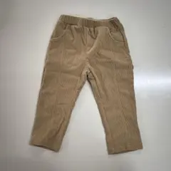 コーデュロイ　パンツ　80 ベージュ