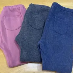 ユニクロ フリースレギンス ボトムス