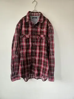 BEAMS　チエックシャツ　Lサイズ