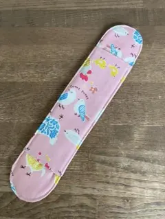 【ハンドメイド】水筒肩紐カバー　鳥柄