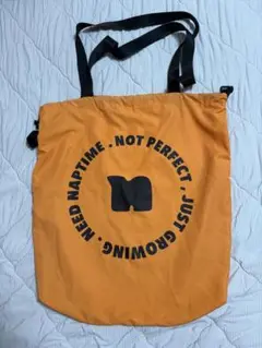 naptime コーデュロイ　トートバッグ　　nissy グッズ NaptimeコーデュロイBAG-IVORY ＋Nissy テイクアウトバッグ