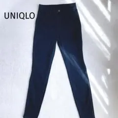 新品✨UNIQLO【ユニクロ】ストレッチデニムパンツ　ネイビー　M