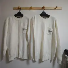 Rodeo Crowns ホワイト セーターペアセット2着(105)