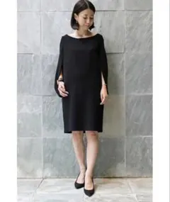 美品　Deuxieme Classeワンピース　黒のサムネイル