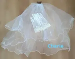ウェディングベール グローブ セット　Cherieのサムネイル