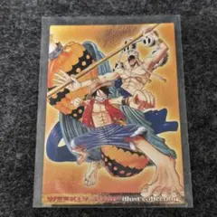 ワンピース ルフィ エネル イラストカード ジャンプフェスタ2004 ワンピース ルフィ エネル イラストカード ジャンプフェスタ2004