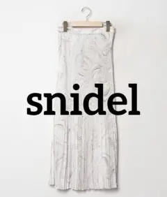 snidel スナイデル プリーツ ロングスカート 春服