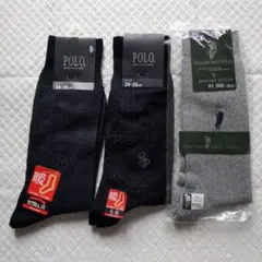 POLO & WESTERN POLO TEXAS ソックス 3足セット