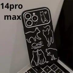 iPhone用ケース　カバー　猫　14pro max