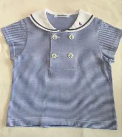 【送料込み】familiar ファミリア セーラーカラー Tシャツ 100cmのサムネイル