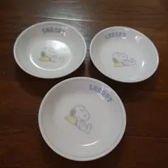 スヌーピー(PEANUTS) ミニプレート　3枚セット食器