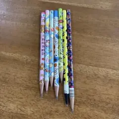 キャラクター柄鉛筆6本セット 2B HB