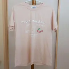 新品moz 半袖Tシャツ 薄ピンクLのサムネイル