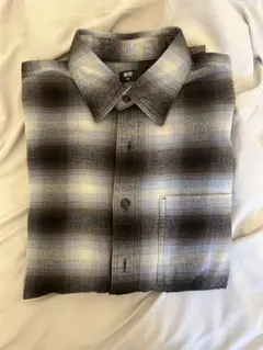 ユニクロ フランネルチェックシャツ