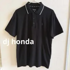 【dj honda】 ブラック ポロシャツ Mサイズのサムネイル